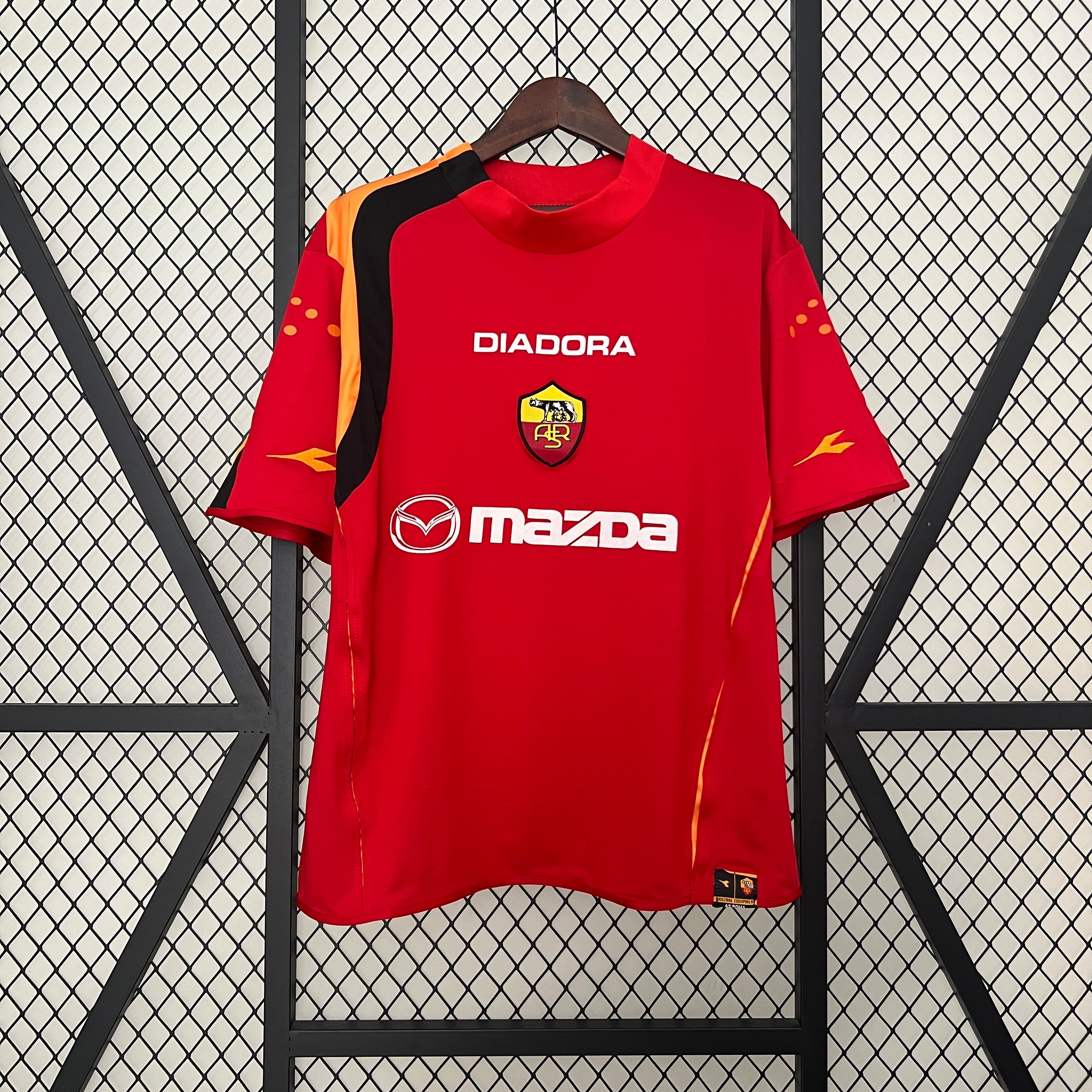 Camiseta Roma 2004-05 - Local - Retro