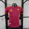Camiseta Roma 2025-26 Versión Jugador - Local