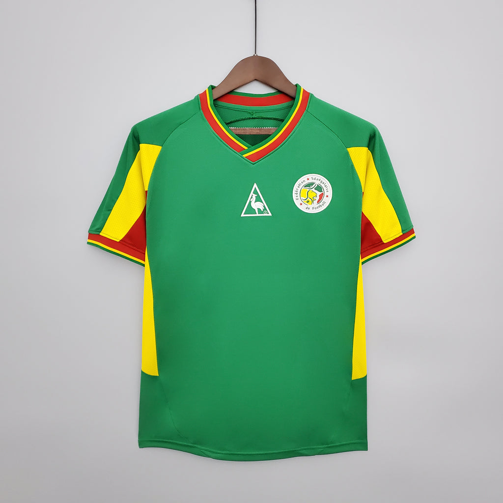 Camiseta Senegal 2002 - Visitante - Retro