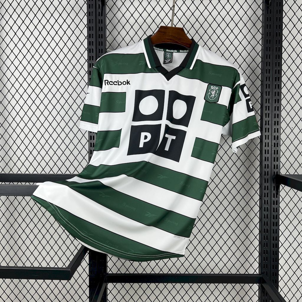 Camiseta Sporting CP 2000-01 - Local - Retro