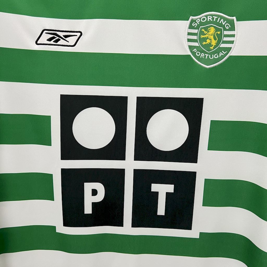 Camiseta Sporting CP 2003-04 - Local - Retro