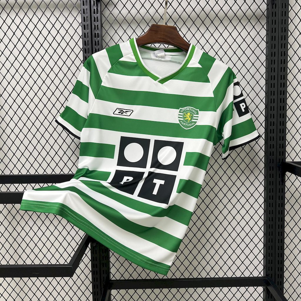 Camiseta Sporting CP 2003-04 - Local - Retro