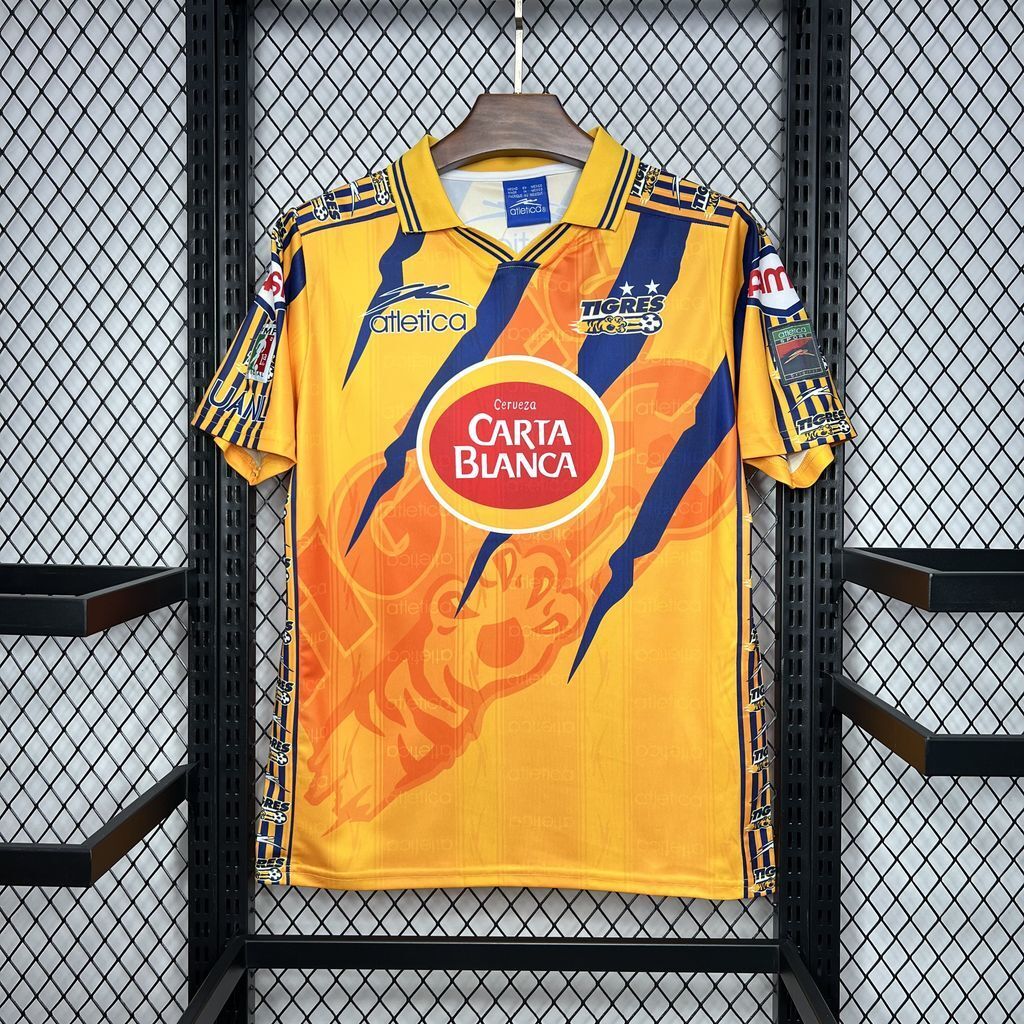 Camiseta Tigres 1997-98 - Local - Retro