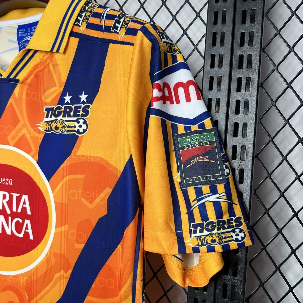 Camiseta Tigres 1997-98 - Local - Retro