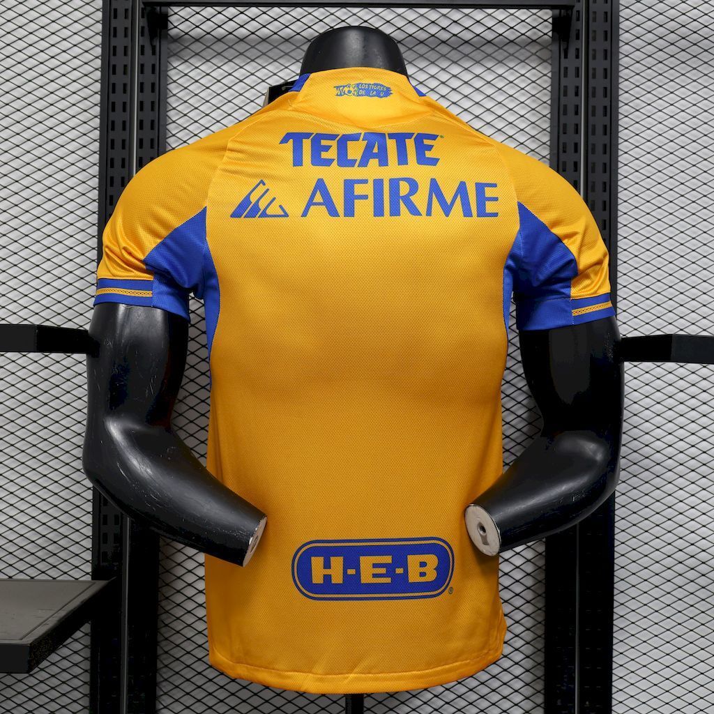 Camiseta Tigres 2025-26 Versión Jugador - Local
